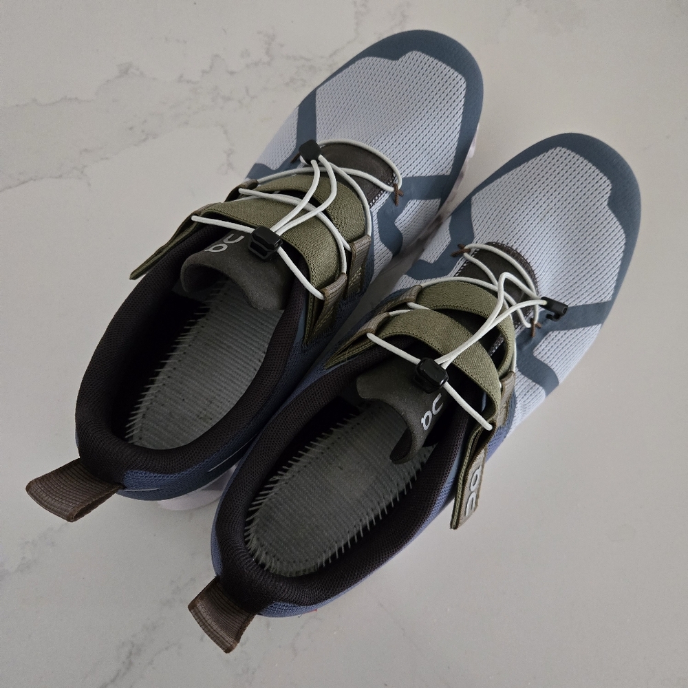 On Running Cloud Nexus Shoe Athletic Size 9.5 Women's Blue Green Gray White - Picture 3 of 8